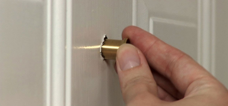 peephole door repair in Vandenberg Village